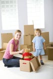 Let S Unpack Your Toys Royalty Free Stock Photo