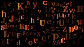 Letras al azar que caen, diseño hermoso del fondo del alfabeto libre illustration Letras al azar que caen, diseño hermoso del fondo del alfabeto libre illustration