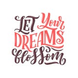 Lettering quote about flowers, illustration made in vector. Postcard, invitation and t-shirt design with handdrawn composition. vector illustration Lettering quote about flowers, illustration made in vector. Postcard, invitation and t-shirt design with handdrawn composition. vector illustration