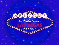 Lettrage rouge et blanc de Las Vegas avec les étoiles blanches sur le fond bleu Carte postale de voyage illustration libre de droits Lettrage rouge et blanc de Las Vegas avec les étoiles blanches sur le fond bleu Carte postale de voyage illustration libre de droits