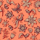 Leuk naadloos patroon royalty-vrije illustratie Leuk naadloos patroon royalty-vrije illustratie
