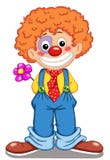 Leuke clown royalty-vrije illustratie Leuke clown royalty-vrije illustratie