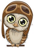  Leuke uil stock illustratie