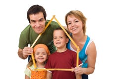 leur réel de gosses heureux de famille de patrimoine de concept images stock leur réel de gosses heureux de famille de patrimoine de concept images stock