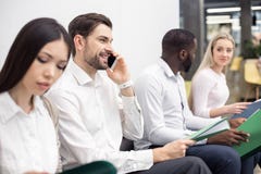 Leute WarteJob Interview Concept stockfotos Leute WarteJob Interview Concept stockfotos