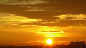 Lever de soleil 4k de ville Lever de soleil 4k de ville