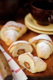 Levure Rolls de massepain Images stock Levure Rolls de massepain Images stock