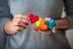 LGBT hearts stock photo LGBT hearts stock photo