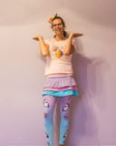 LGBT que el género divertido que dobla en el equipo del kawaii del unicornio que hace yo pone el ` t conocen actitud imagen de archivo libre de regalías LGBT que el género divertido que dobla en el equipo del kawaii del unicornio que hace yo pone el ` t conocen actitud imagen de archivo libre de regalías