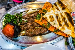 Libańczyk Piec na grillu mięso 03 zdjęcia stock Libańczyk Piec na grillu mięso 03 zdjęcia stock