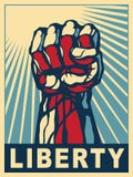 Liberty, art concept