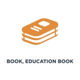 libro, icono del libro de la educación biblioteca del libro, symbo del concepto de la educación libre illustration libro, icono del libro de la educación biblioteca del libro, symbo del concepto de la educación libre illustration