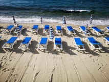 Lido della spiaggia pronto per estate Immagini Stock Libere da Diritti Lido della spiaggia pronto per estate Immagini Stock Libere da Diritti
