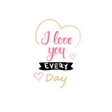 Liebes-Karten-Element mit der Hand gezeichnet, Valentine Day Label Design beschriftend Lizenzfreies Stockfoto Liebes-Karten-Element mit der Hand gezeichnet, Valentine Day Label Design beschriftend Lizenzfreies Stockfoto