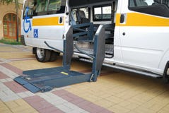 The lift for Wheelchair