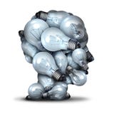 Light Bulb Head Stock Photo Light Bulb Head Stock Photo