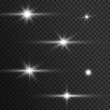 Light effect glow. Star flashed sequins. Abstract space background. Flash Highlight beam. Fantastic design. vector illustration Light effect glow. Star flashed sequins. Abstract space background. Flash Highlight beam. Fantastic design. vector illustration