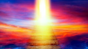 Light from sky . Religion background . royalty free illustration Light from sky . Religion background . royalty free illustration