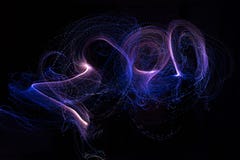 Light Painting with dark background royalty free illustration Light Painting with dark background royalty free illustration