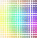 Light rainbow rounded mosaic background over white square Vector Illustration Light rainbow rounded mosaic background over white square Vector Illustration