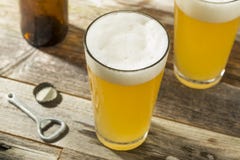 Light Refreshing Summer Craft Beer royalty free stock image Light Refreshing Summer Craft Beer royalty free stock image
