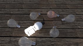 Lightbulbs representing ideas Stock Photos Lightbulbs representing ideas Stock Photos
