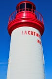Lighthouse in La Cotiniere, ile Olereon, Charente Marime, France. French colours, Lighthouse in La Cotiniere on ile Olereon, Charente Marime, France royalty free stock image Lighthouse in La Cotiniere, ile Olereon, Charente Marime, France. French colours, Lighthouse in La Cotiniere on ile Olereon, Charente Marime, France royalty free stock image