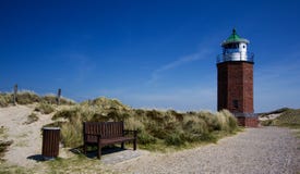 Lighthouse Sylt, Schleswig-Holstein, Germany!! Royalty Free Stock Photography Lighthouse Sylt, Schleswig-Holstein, Germany!! Royalty Free Stock Photography