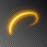 Ligne légère effet, vecteur d'or Trace légère rougeoyante du feu Effet magique de traînée de remous de scintillement d'isolement illustration de vecteur Ligne légère effet, vecteur d'or Trace légère rougeoyante du feu Effet magique de traînée de remous de scintillement d'isolement illustration de vecteur