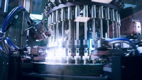 Ligne pharmaceutique de fabrication à l'usine Contrôle de qualité pharmaceutique banque de vidéos Ligne pharmaceutique de fabrication à l'usine Contrôle de qualité pharmaceutique banque de vidéos