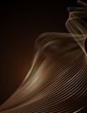 Lignes d'or de forme d'onde sur un élément foncé de fond pour la conception de l'or onduleux débordant de fond d'abrégé sur affic illustration libre de droits Lignes d'or de forme d'onde sur un élément foncé de fond pour la conception de l'or onduleux débordant de fond d'abrégé sur affic illustration libre de droits