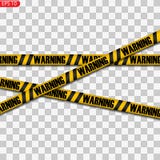 Lignes noires et jaunes de précaution illustration stock Lignes noires et jaunes de précaution illustration stock