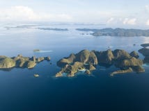 Limestone Islands in Raja Ampat, Indonesia