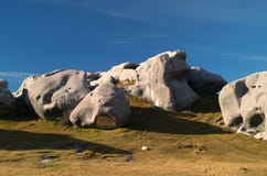Limestone Rocks At Castle Hill Stock Photography
