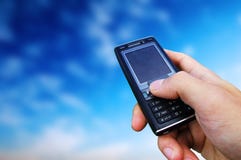 Limite de ciel de téléphone portable