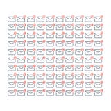 Line art. 1 to 100 Up message and mail icon set vector illustration Line art. 1 to 100 Up message and mail icon set vector illustration