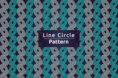 Line Circle Vector Pattern Background stock illustration Line Circle Vector Pattern Background stock illustration