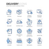 Line Delivery Icons
