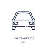 Lineaire auto die licht pictogram van het overzichtsinzameling van Autodelen omkeren Dunne lijnauto die lichte die vector omkeren stock illustratie Lineaire auto die licht pictogram van het overzichtsinzameling van Autodelen omkeren Dunne lijnauto die lichte die vector omkeren stock illustratie