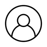 Linha preta contínua ícone do avatar do perfil de usuário ilustração stock Linha preta contínua ícone do avatar do perfil de usuário ilustração stock