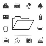 linha ícone do dobrador Grupo detalhado de ícones da Web Projeto gráfico da qualidade superior Um dos ícones da coleção para Web ilustração stock linha ícone do dobrador Grupo detalhado de ícones da Web Projeto gráfico da qualidade superior Um dos ícones da coleção para Web ilustração stock