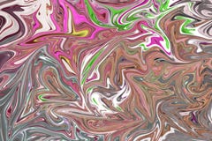 Liquéfiez le modèle abstrait avec le rose, Brown, vert, Grey And Yellow Graphics Color Art Form Fond de Digital avec l'écoulement illustration libre de droits Liquéfiez le modèle abstrait avec le rose, Brown, vert, Grey And Yellow Graphics Color Art Form Fond de Digital avec l'écoulement illustration libre de droits