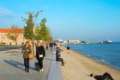 Lisbon seafront royalty free stock photos Lisbon seafront royalty free stock photos