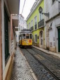 Lisbon tram royalty free stock photo Lisbon tram royalty free stock photo