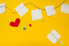 A list of reminders for a kindergarten place for text, a concept royalty free stock image A list of reminders for a kindergarten place for text, a concept royalty free stock image