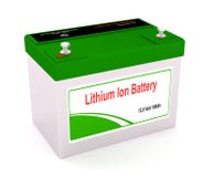 Lithium Ion Battery illustration stock Lithium Ion Battery illustration stock