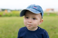 Little Boy In Hat Royalty Free Stock Photos Little Boy In Hat Royalty Free Stock Photos