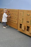 Little Boy Playing Developing Game Stock Photo Little Boy Playing Developing Game Stock Photo