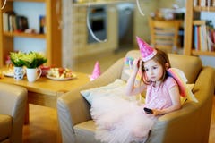 Little girl dressed as fairy Royalty Free Stock Photo Little girl dressed as fairy Royalty Free Stock Photo