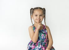 Little girl gestures for silence royalty free stock photography Little girl gestures for silence royalty free stock photography
